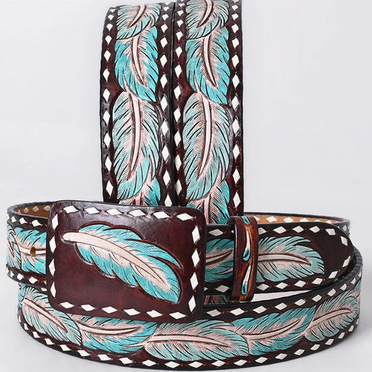 American Darling Unisex Leather Belt