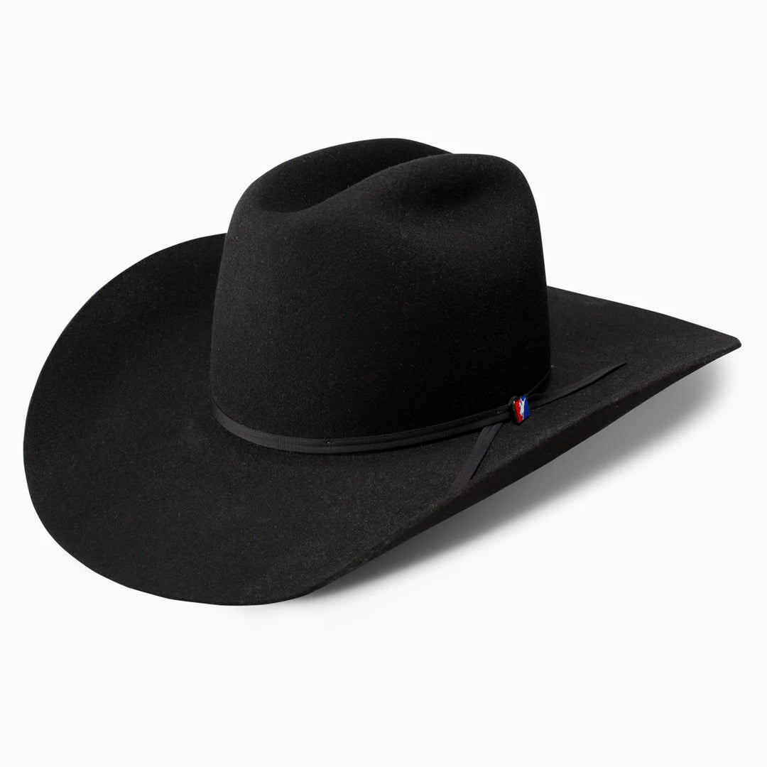 Resistol 4X Statler Felt Cowboy Hat - Black