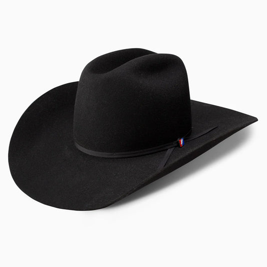 Resistol 4X Statler Felt Cowboy Hat - Black
