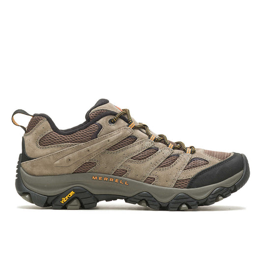 Merrell Men's Moab 3 Waterproof Hiking Shoe- Walnut