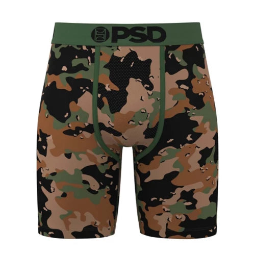 PSD Men's Underwear Combat Boxer Brief- Camo