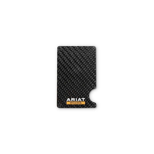 Ariat Work Wallet with Utility Carbon Fiber- Black - Irvine Tack & Western Wear