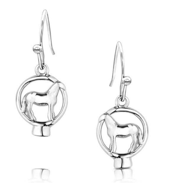 Montana Silversmiths Horses of the World Earrings