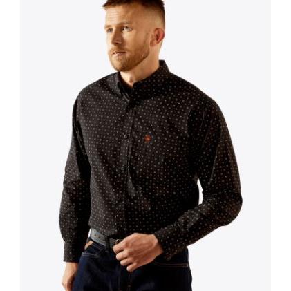 Ariat Men's Westbrook Classic Fit Shirt- Black