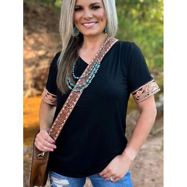 Sterling Kreek Women's The Latigo Top- Black