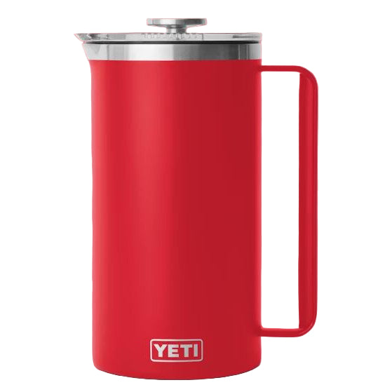 Yeti Rambler™ 1.9L French Press w/Twist-to-Lock French Press Lid - Rescue Red