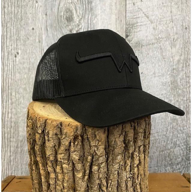 Hostile Western Ponytail Cap- Black