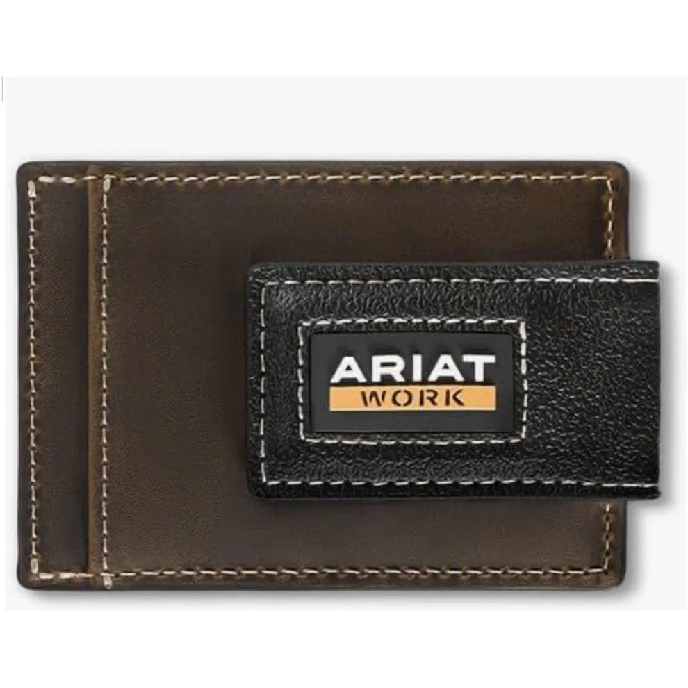 Ariat Work Card Case Wallet- Brown - Irvine Tack & Western Wear