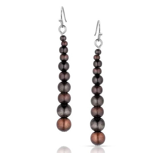 Montana Silversmiths Blank Slate Beaded Earrings