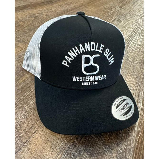 Panhandle Unisex Slim Cap- Black