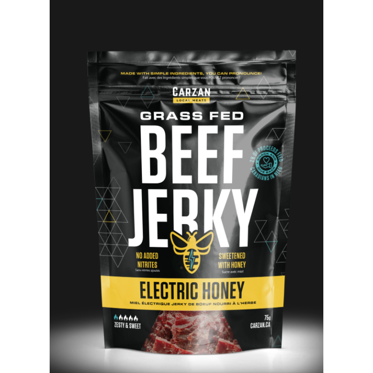 Carzan Electric Honey Jerky Bags- 75g - Irvine Tack & Western Wear
