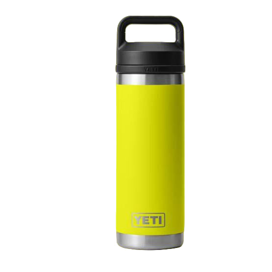 YETI Rambler 532 mL Bottle with Chug Cap - Firefly Yellow