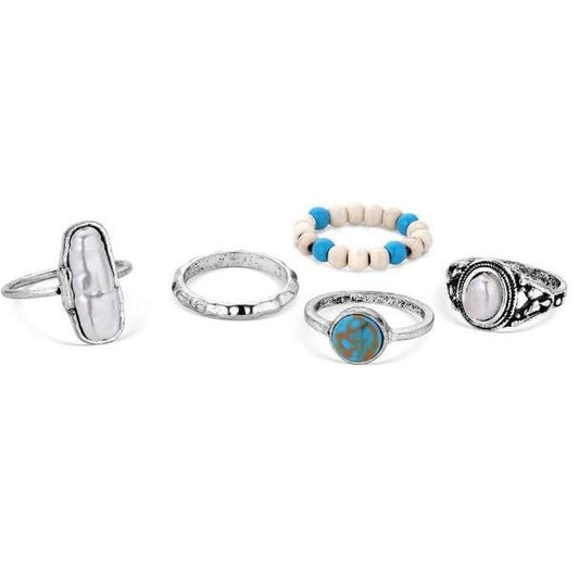 Montana Silversmiths Ivory Skies Ring Set