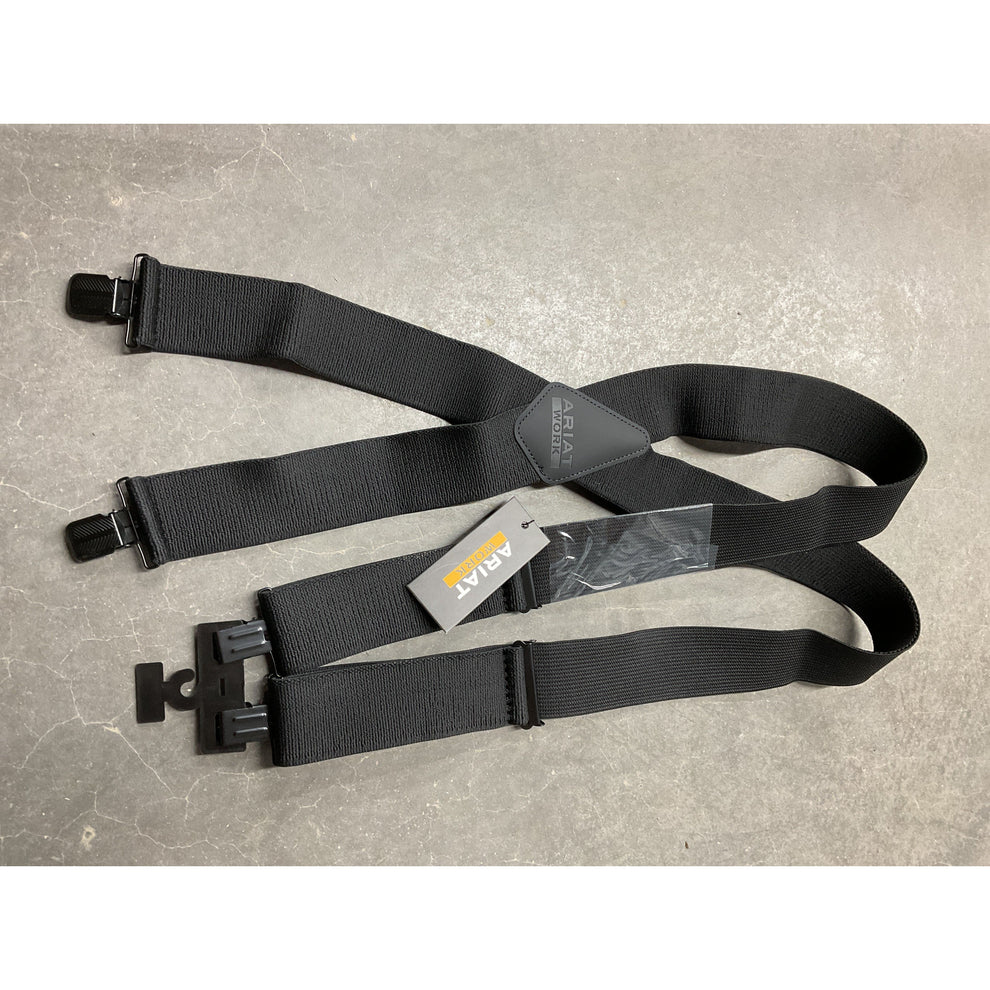Ariat Work Suspenders- Black
