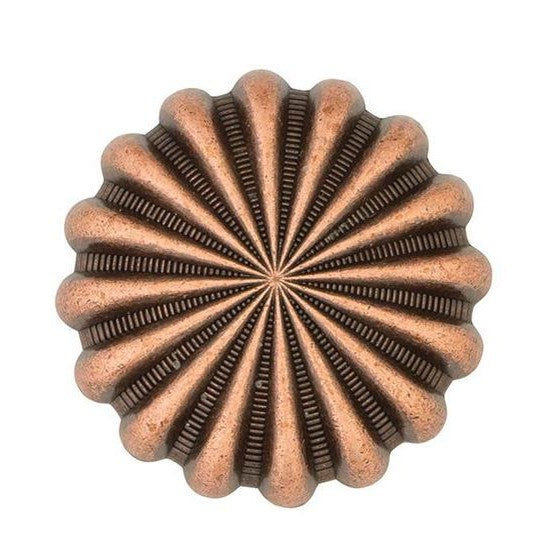 Weaver Leather Pinwheel Antique Copper Concho