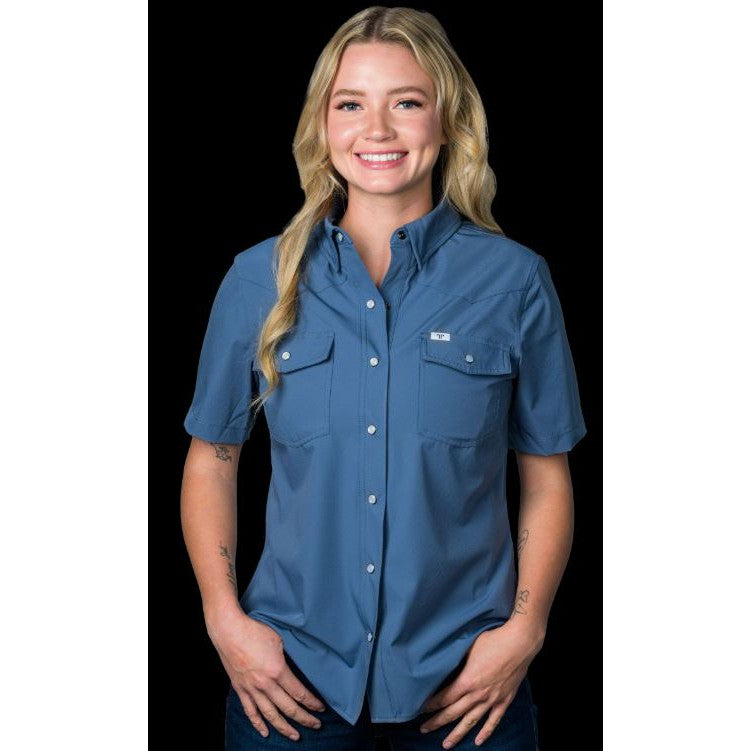 Ferrell Brand CORE Kid's Unisex Short Sleeve Snap Shirt- Multiple Colors