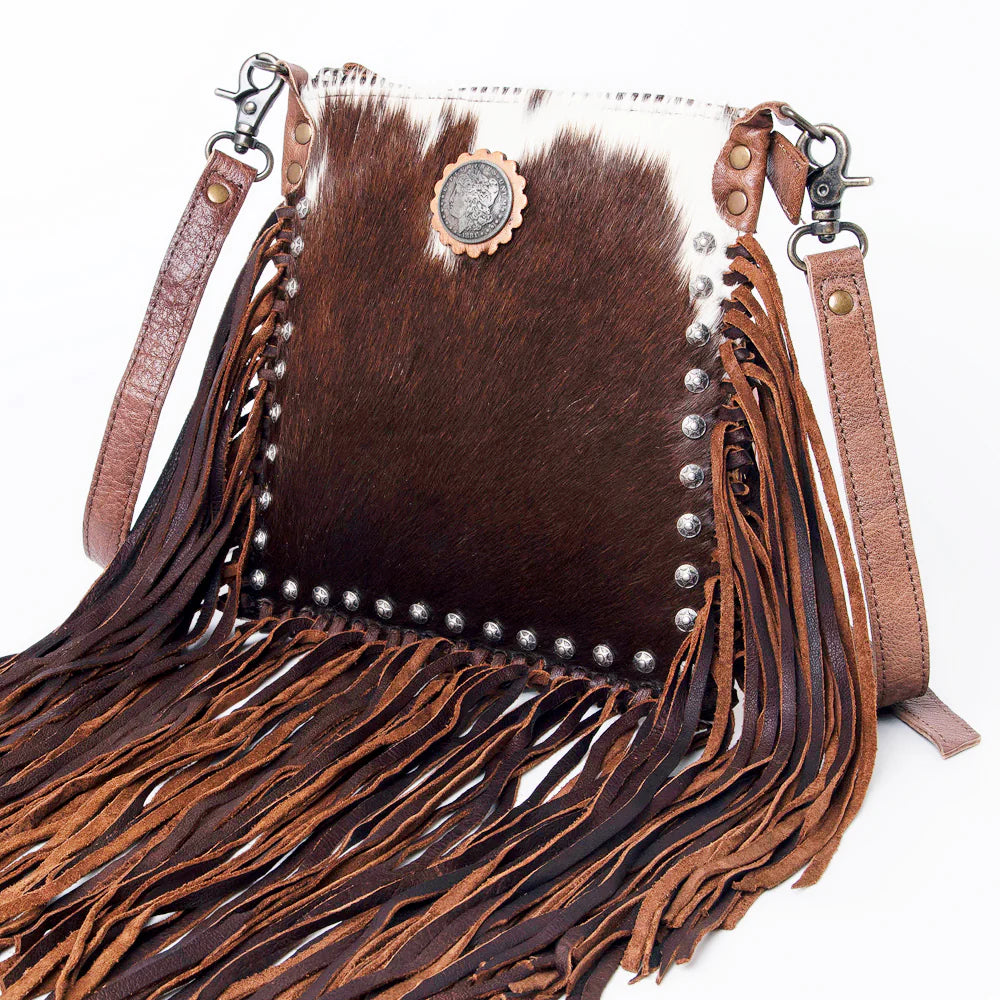 American Darling Cowhide Purse w/Fringe - Irvine Tack & Western Wear
