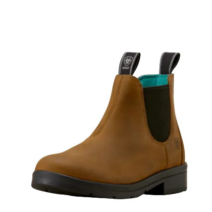 Ariat Youth Whitby Chelsea Boot- Chocolate - Irvine Tack & Western Wear