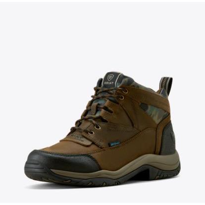 Ariat Men's Terrain Waterproof Boot- Dark Coffee