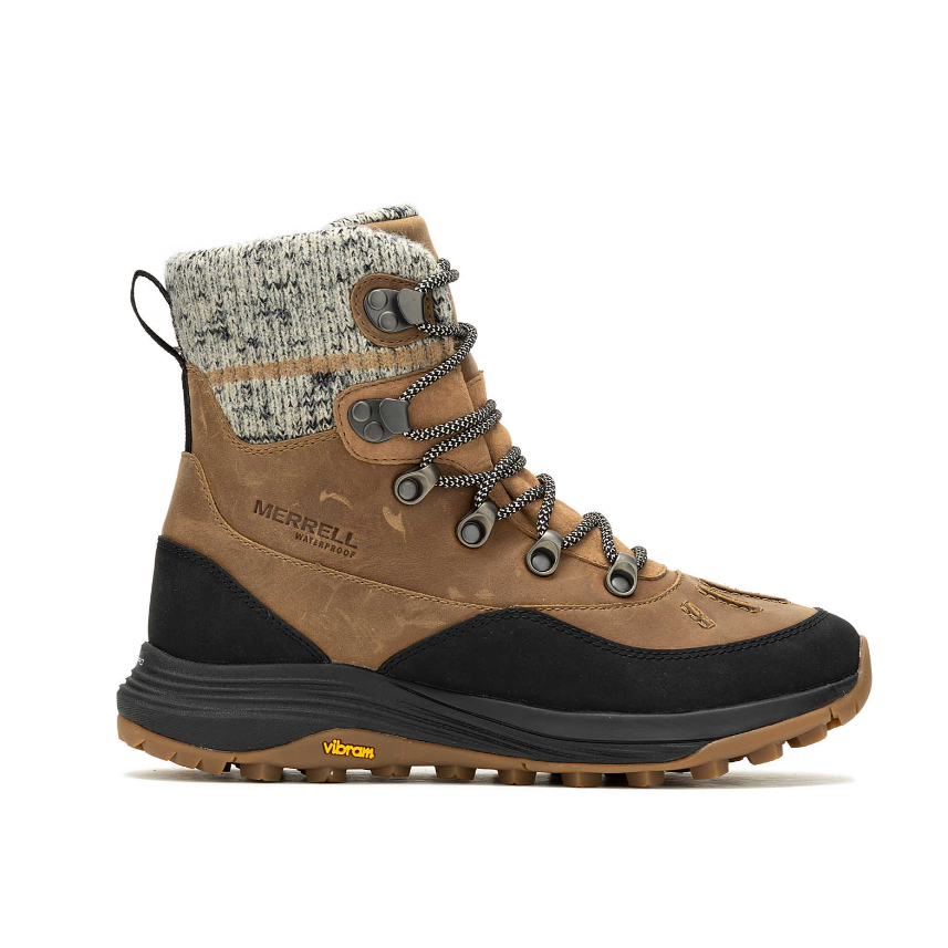 Merrell Women's Siren 4 Thermo Mid Zip Waterproof Boot- Tobacco