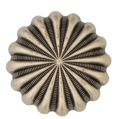 Weaver Leather Pinwheel Antique Nickel Concho