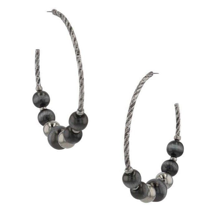 Montana Midnight Lights Hoop Earrings