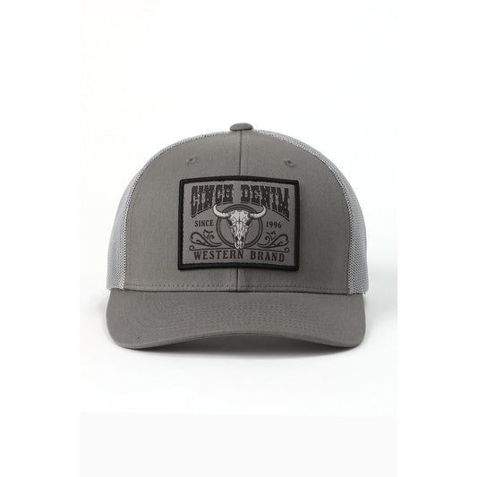 Cinch Mens Trucker Cap - Grey
