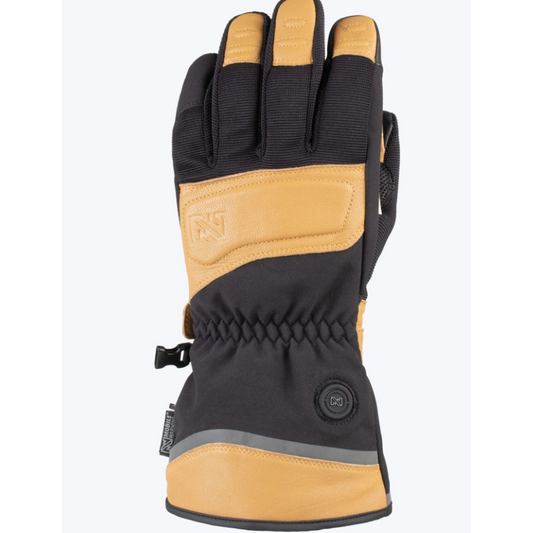 Fieldsheer Unisex Blacksmith Heated Work Gloves - Black/Tan