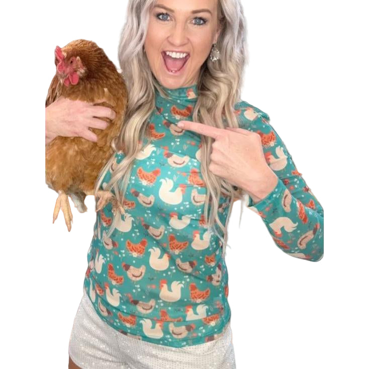 Sterling Kreek Women's Long Sleeve Fly the Coop Mesh Shirt