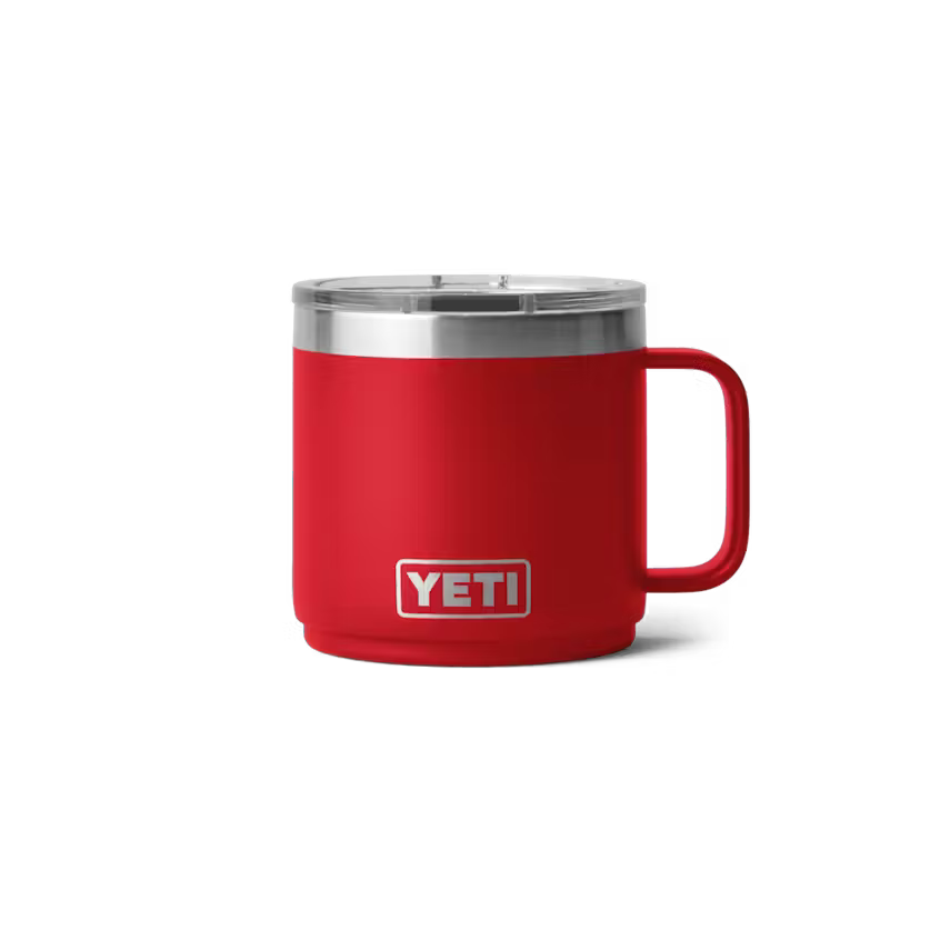 Yeti Intl Rambler 414ml CL Mug  with Magslider Lid - Rescue Red