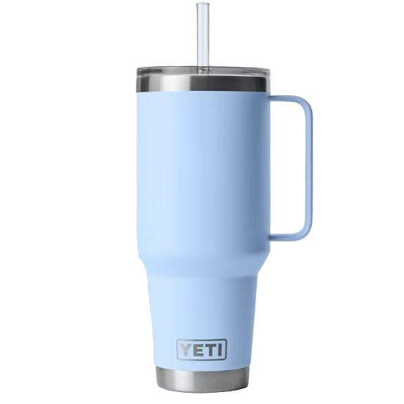 Yeti Rambler 1.2L Mug with Straw - Big Sky Blue