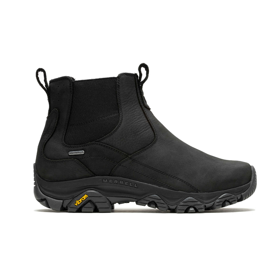 Merrell Men's Moab Adventure 3 Chelsea Polar Waterproof Boot-Black