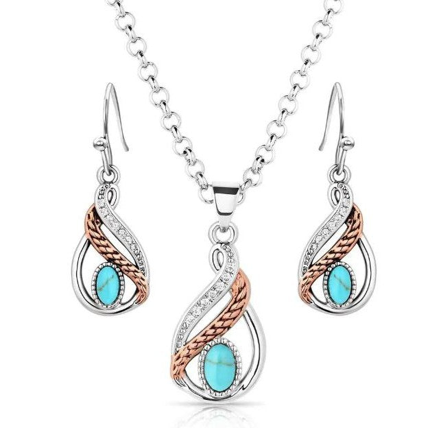 Montana Silversmiths Women's Woven Dreams Jewelry Set