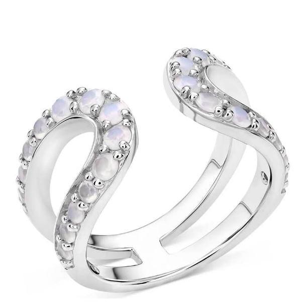 Montana Silversmiths In The Loop White Opal Ring
