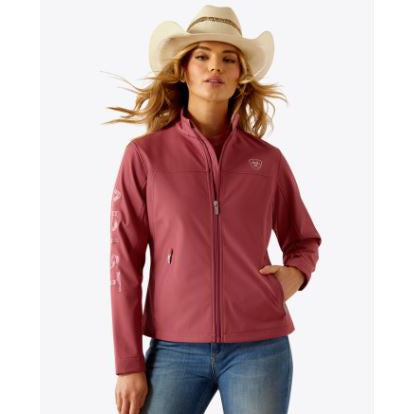 Ariat Women's Long Sleeve New Team Softshell Print Jacket-