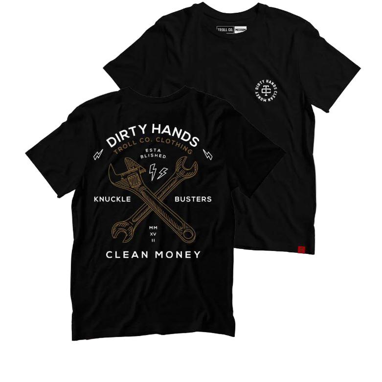 Troll Co DHCM Twisting Wrenches Short Sleeve Tee Shirt - Multiple Colours