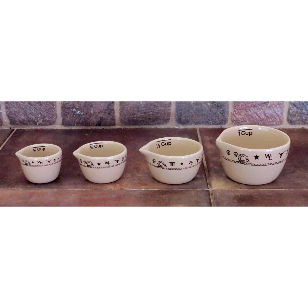 West Creation Ceramic Brands Measuring Cups