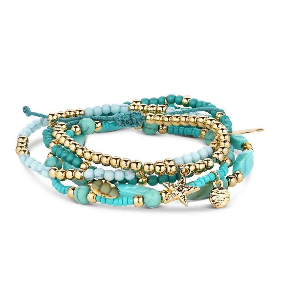 Montana Silversmiths By the Sea Beaded Bracelet