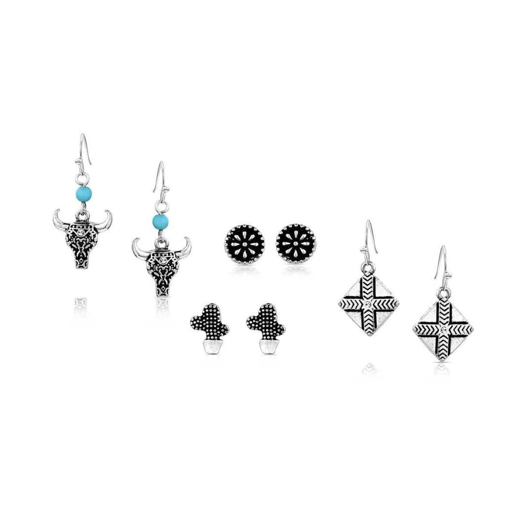 Montana Silversmiths On the Plains Earring Set