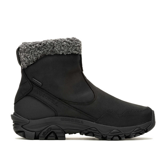 Merrell Women's Coldpack 3 Thermo Mid Zip Waterproof Boot- Black