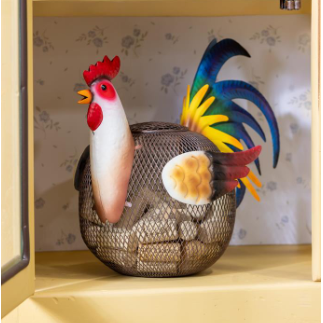 Evergreen Petal & Plow Rooster Cork Collector Bar Accessory - Irvine Tack & Western Wear