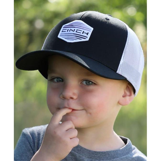 Cinch Boy's Trucker Cap - Black