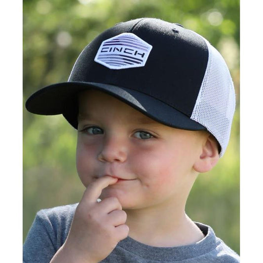 Cinch Boy's Trucker Cap - Black