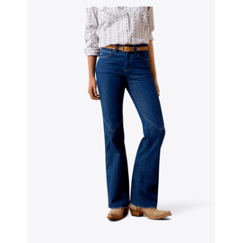 Ariat Women's High Rise Daisy Slim Trouser Jeans- Rinse
