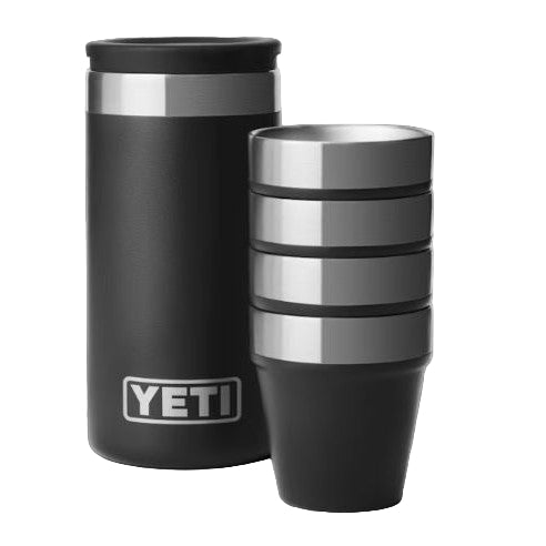 Yeti Shot Glasses with Carrying Case - Multiple Colours
