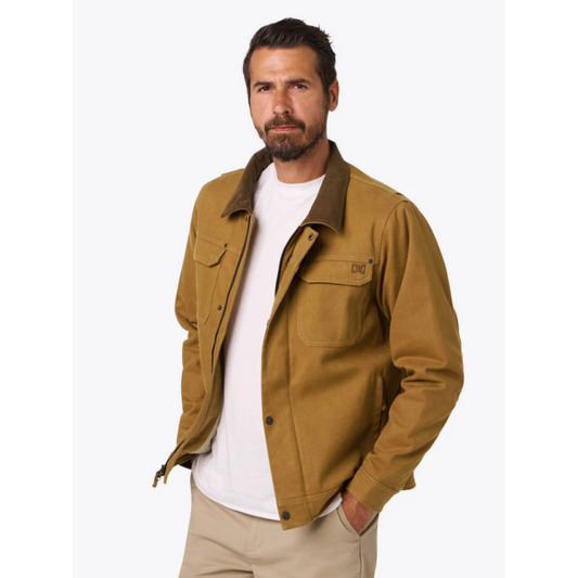Fieldsheer Men's Heated Long Sleeve Ranch Jacket- Tan