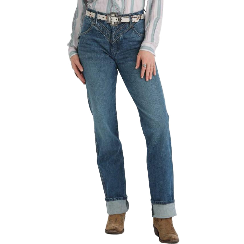 Cinch Women's Quinn Bareback - Medium Stone