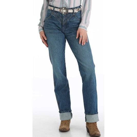 Cinch Women's Quinn Bareback- Medium Stone