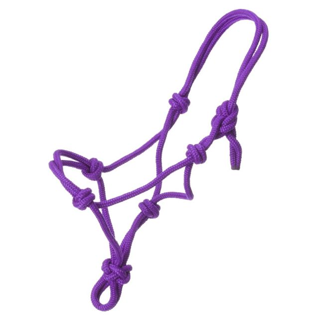 Tough 1 Mini Poly Rope Halter- Multiple Colours