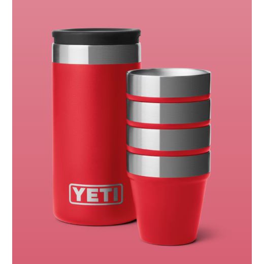 Yeti Shot Glasses & Case - Multiple Colours